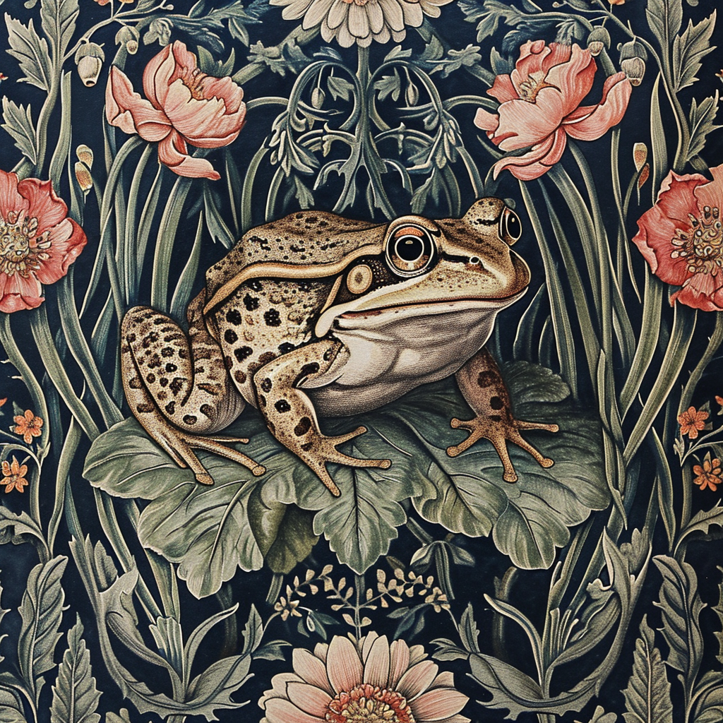 Frog On A Leaf Diamond Art Kit