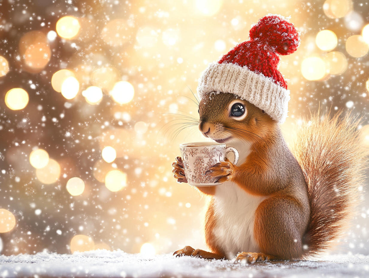 Redhat Squirrel Cocoa Diamond Art Kit