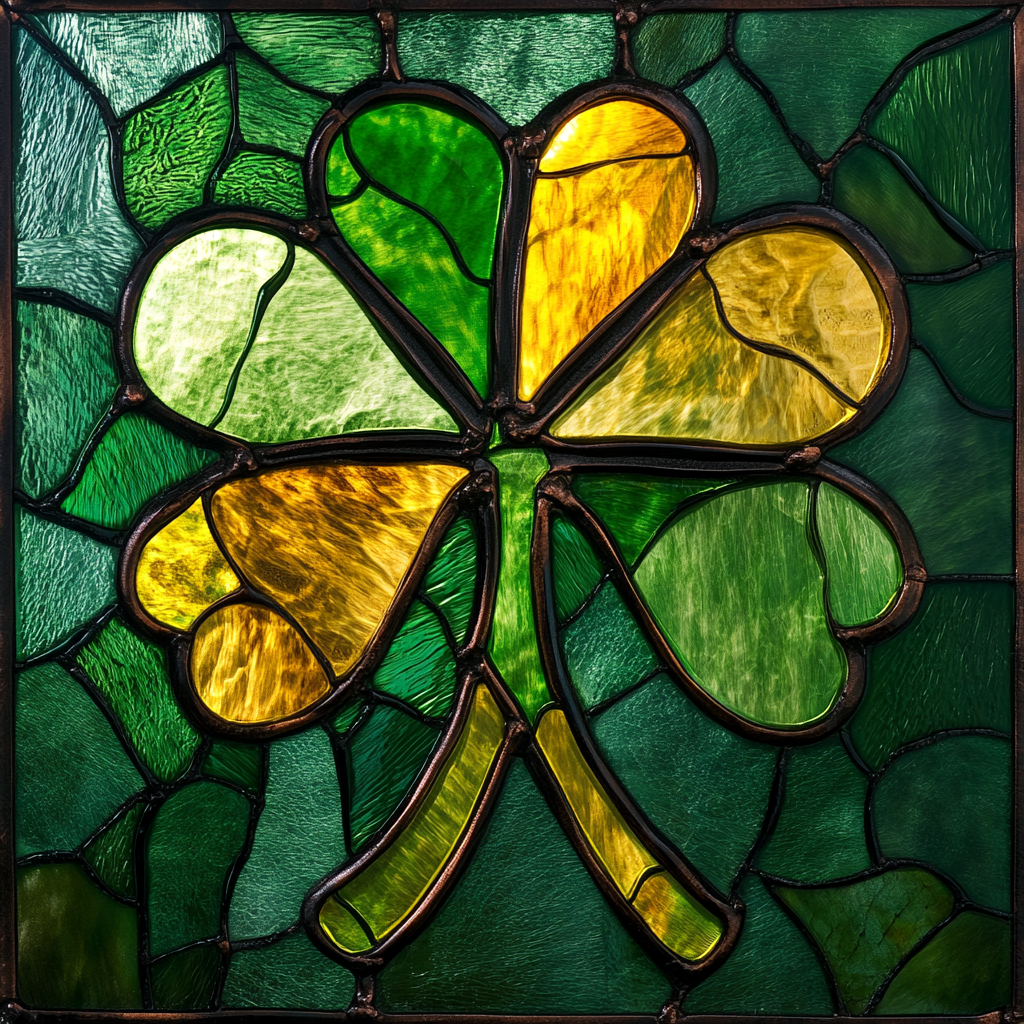 Irish Shamrock Diamond Art Kit