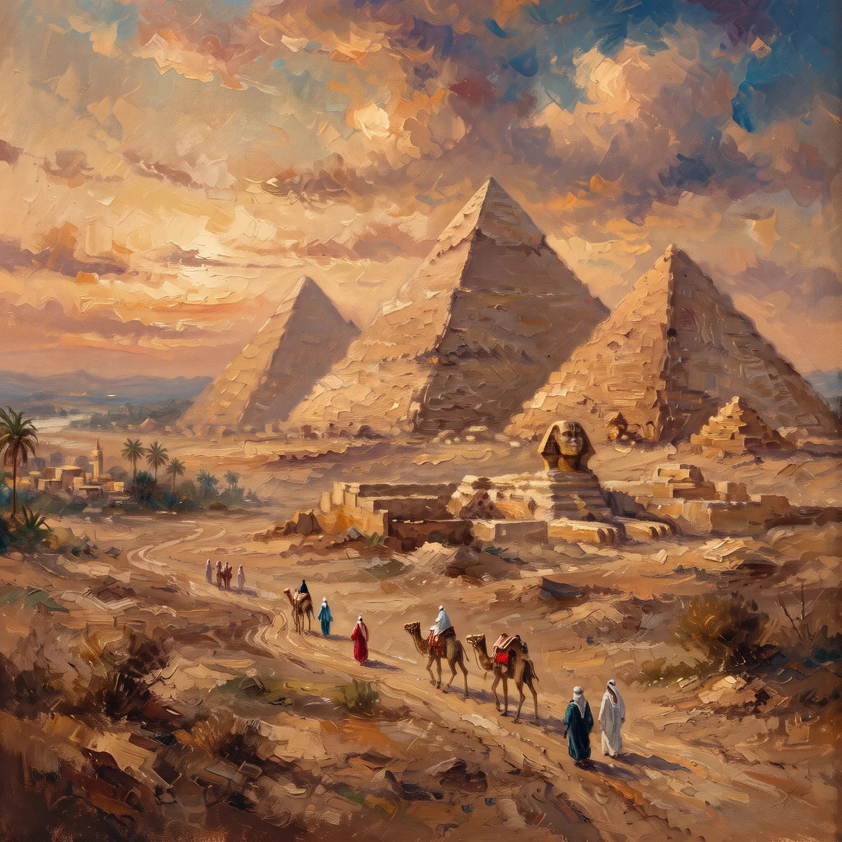 Ancient Eqypt Diamond Art Kit