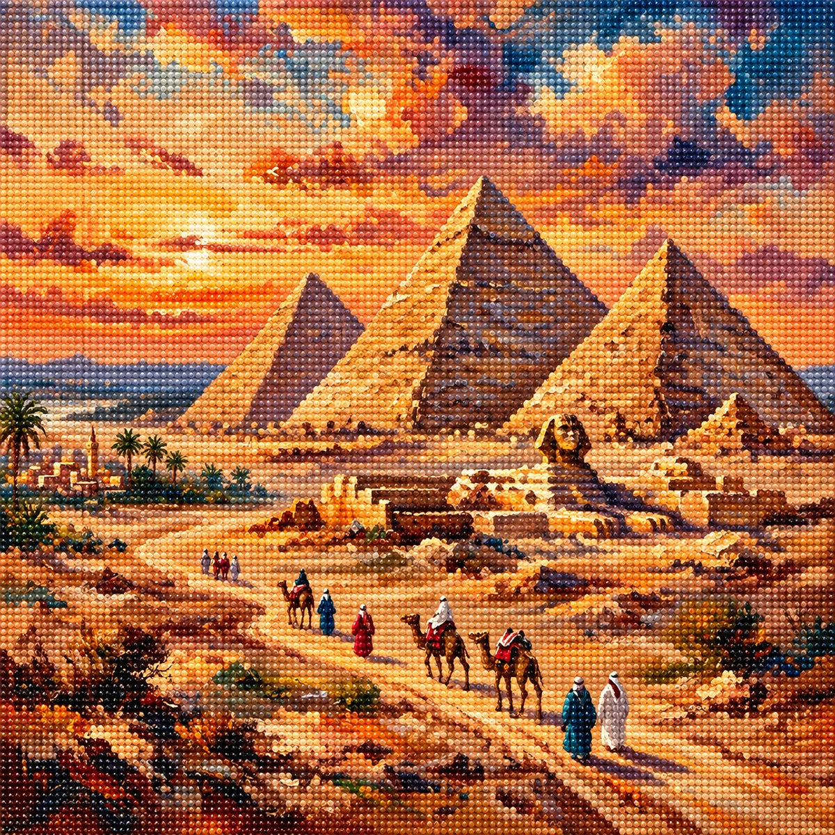 Ancient Eqypt Diamond Art Kit