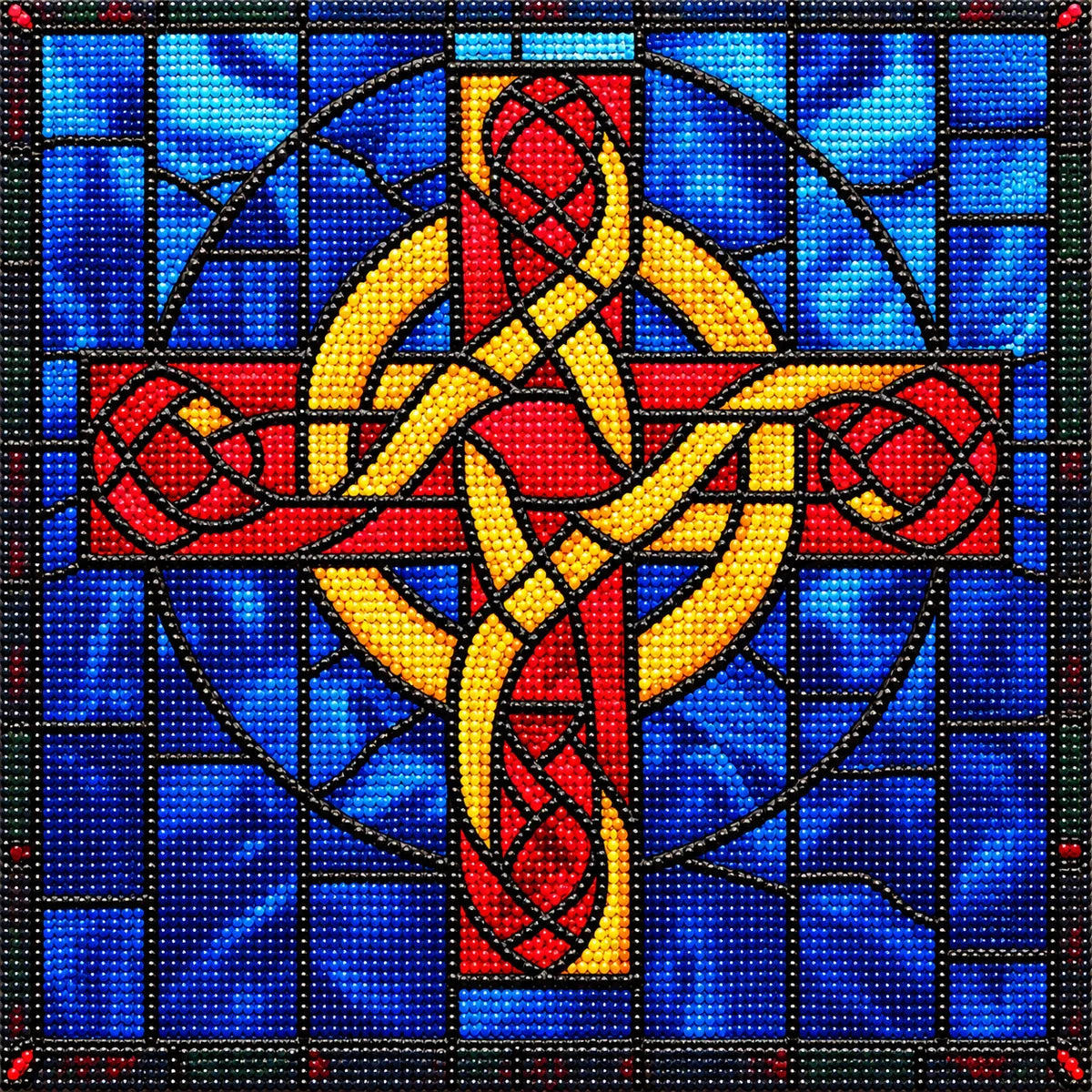 Celtic Knot Cross Diamond Art Kit