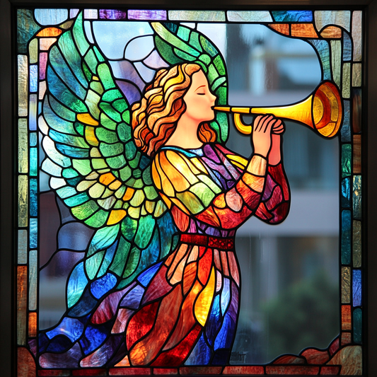 Abstract Angel and Horn Diamond Art Kit