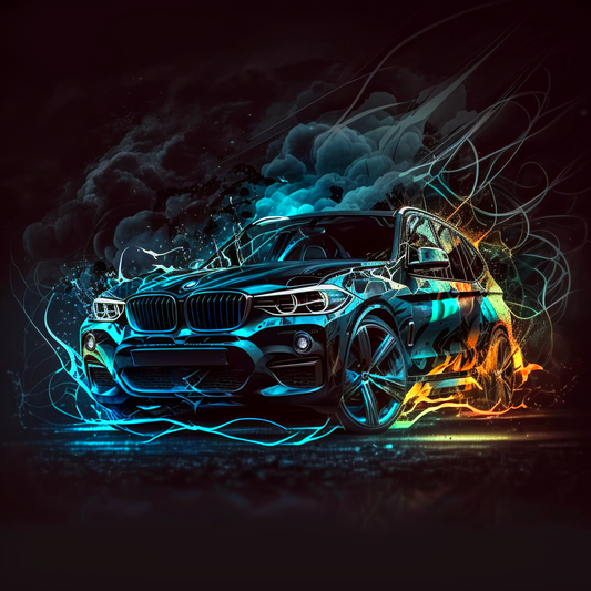 Abstract BMW Diamond Art Kit