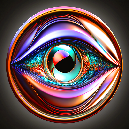 Abstract Design Eye Diamond Art Kit