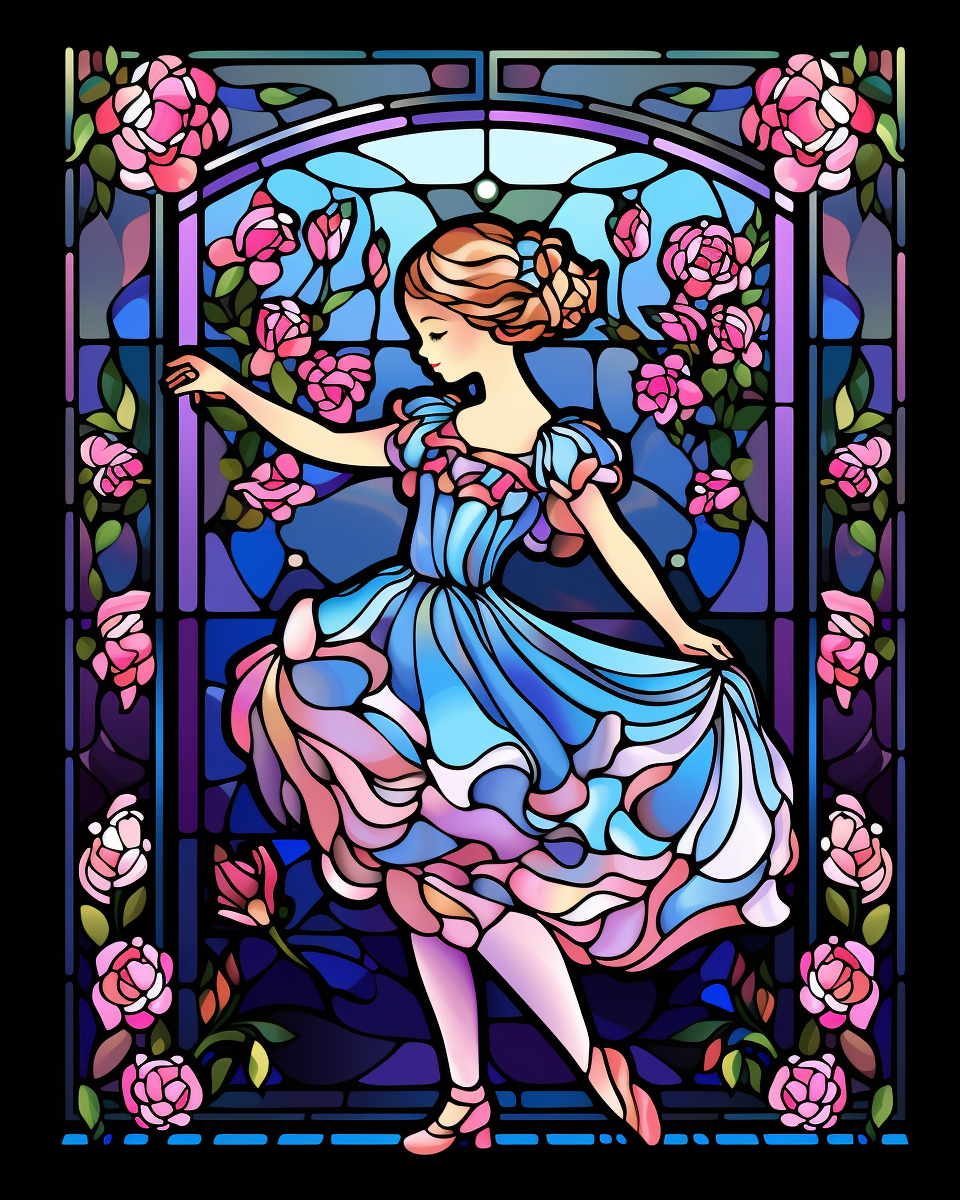 Abstract Little Dancer Diamond Art Kit