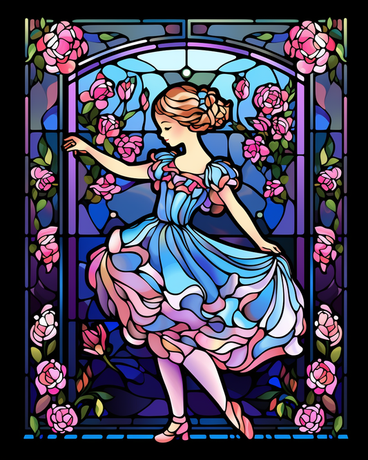 Abstract Little Dancer Diamond Art Kit
