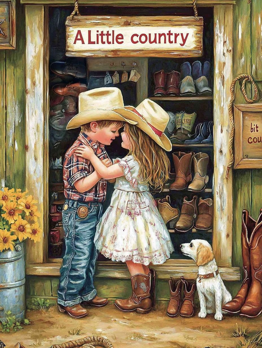 A Little Country Store Diamond Art Kit