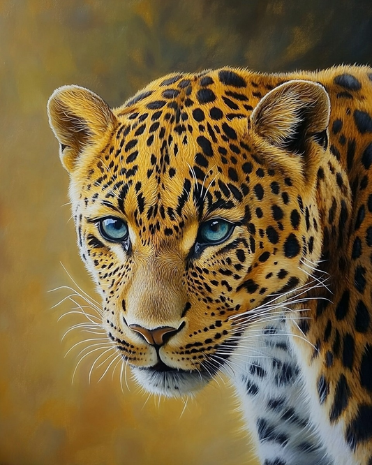 Amur Leopard Diamond Art Kit
