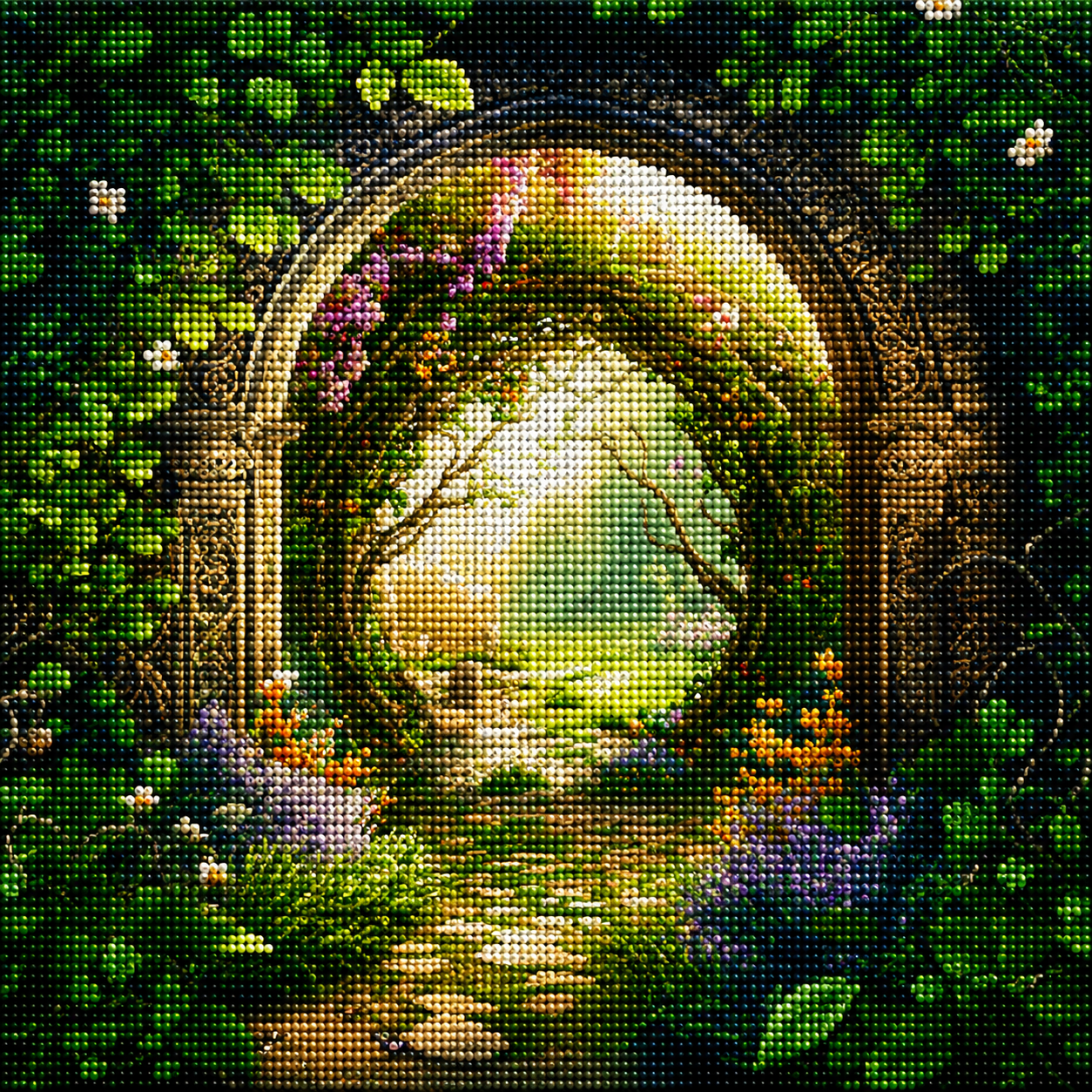Branch Entrance Secret Garden Diamond Art Kit