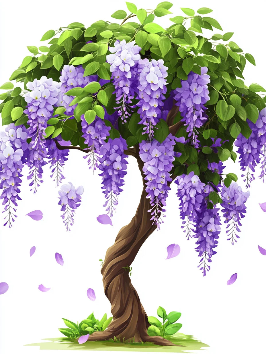 Wisteria Tree Diamond Art Kit