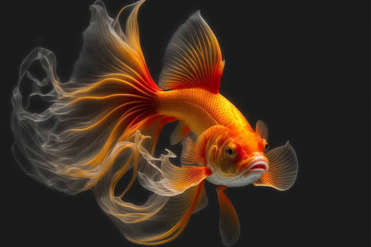 Orange Goldfish Diamond Art Kit