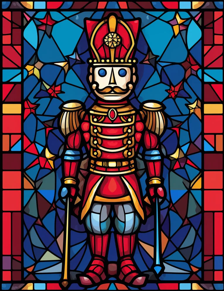 Nutcracker Abstract Diamond Art Kit
