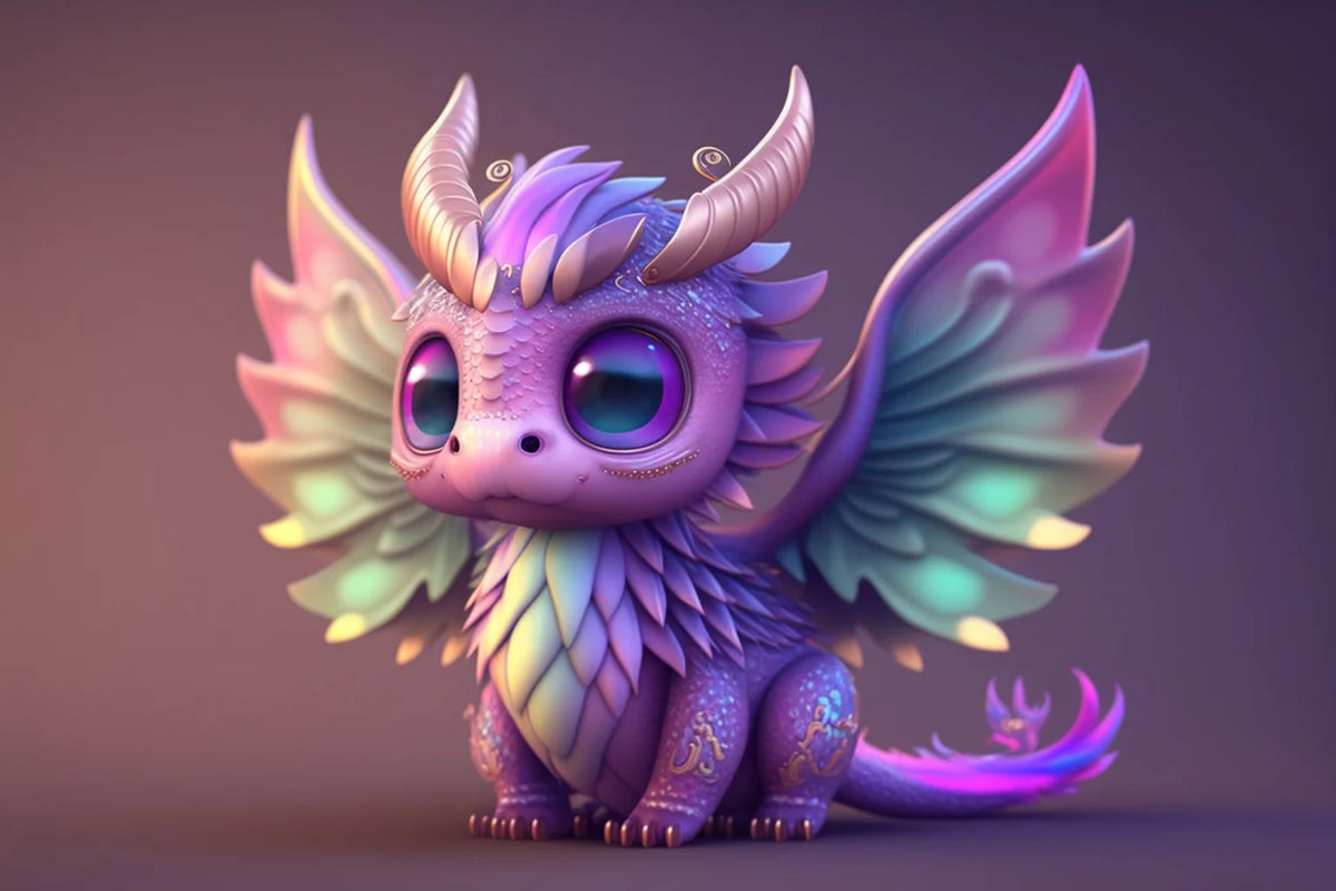 Spread Wing Little Dragon Diamond Art Kit