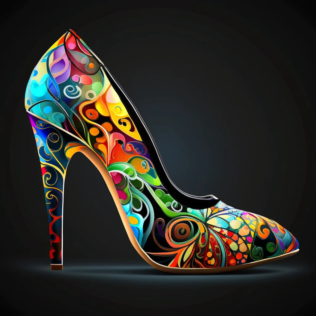 Swirl Pattern Stilleto Diamond Art Kit