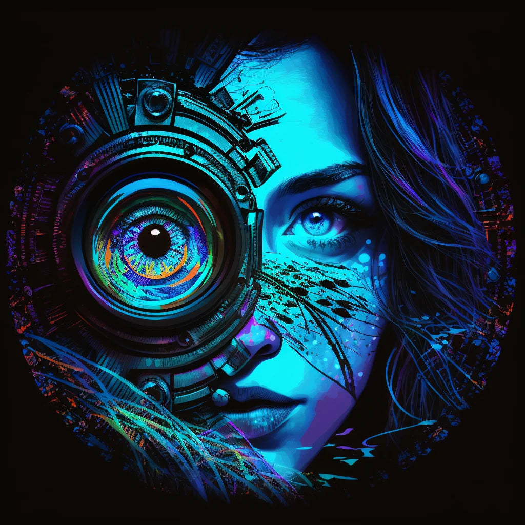 Camera Girl Diamond Art Kit
