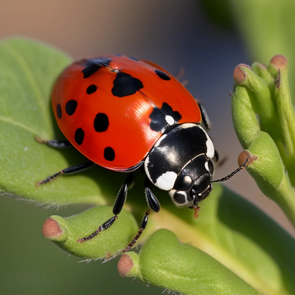 Close Up Ladybug Diamond Art Kit