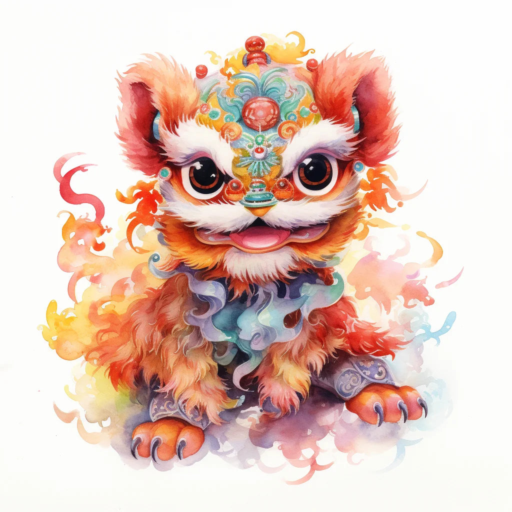 Baby Chinese Dragon Diamond Art Kit