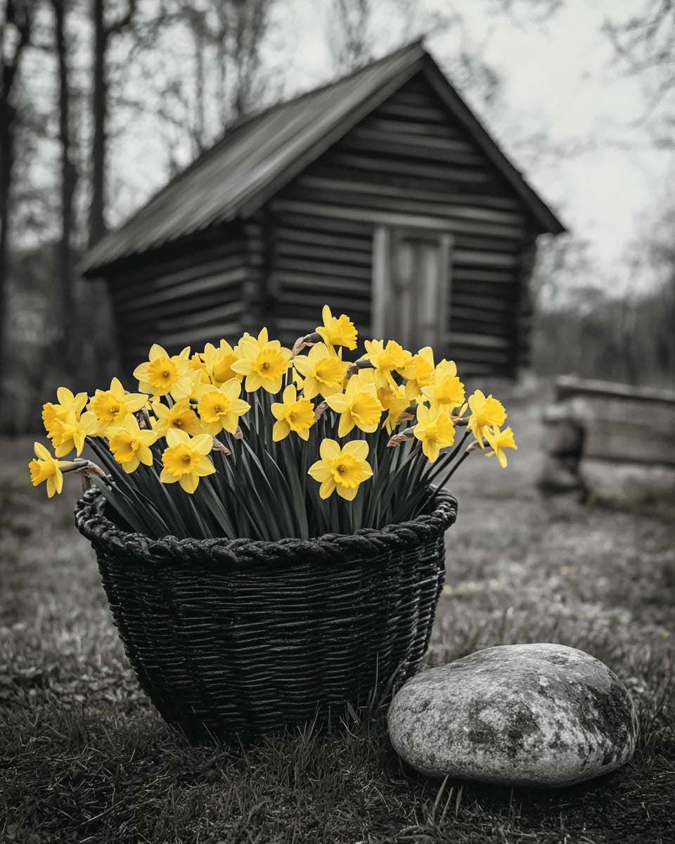 Yellow Daffodils Diamond Art Kit