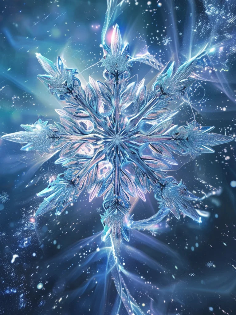 Icy Snowflake Diamond Art Kit
