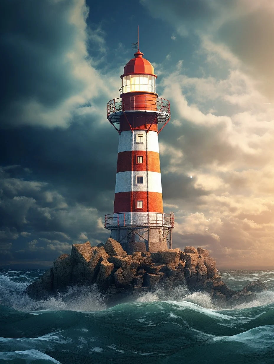 Lighthouse Rock Diamond Art Kit