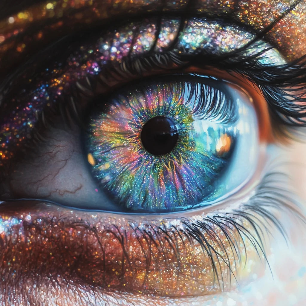 Rainbow Sparkle Iris Diamond Art Kit