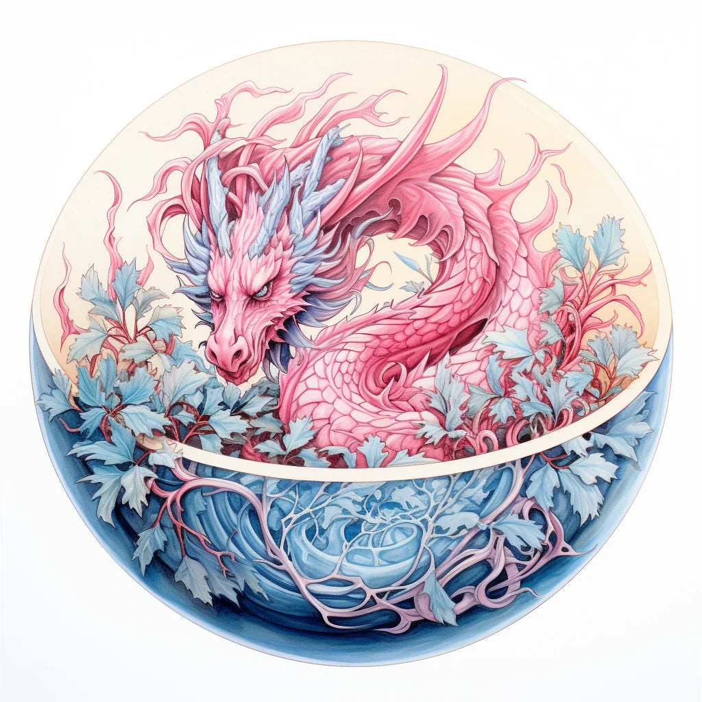 Pink Dragonball Diamond Art Kit