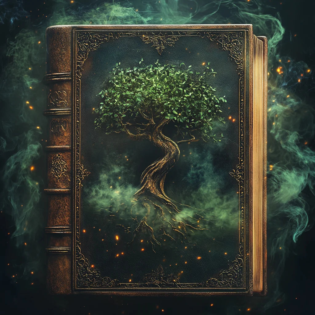 Tree Book Of Spells And Smoke Diamond Art Kit