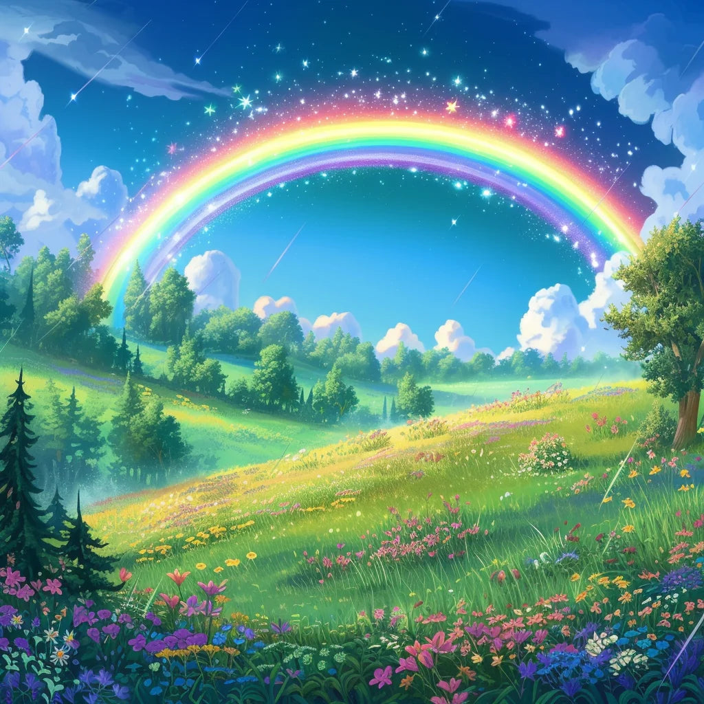 Magic Rainbow Land Diamond Art Kit