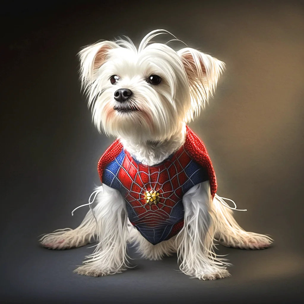 Spiderman Suit Puppy Diamond Art Kit
