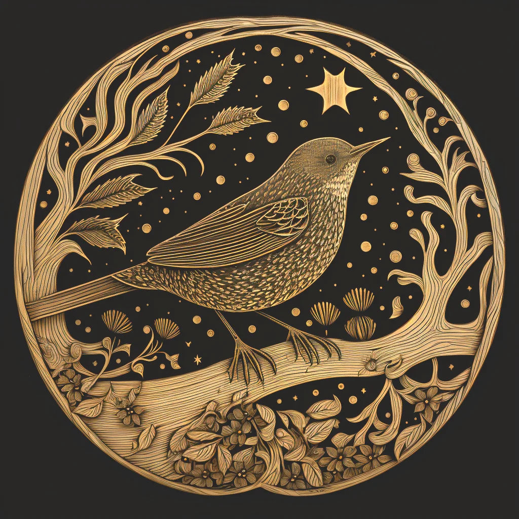 Bird Medallion Diamond Art Kit