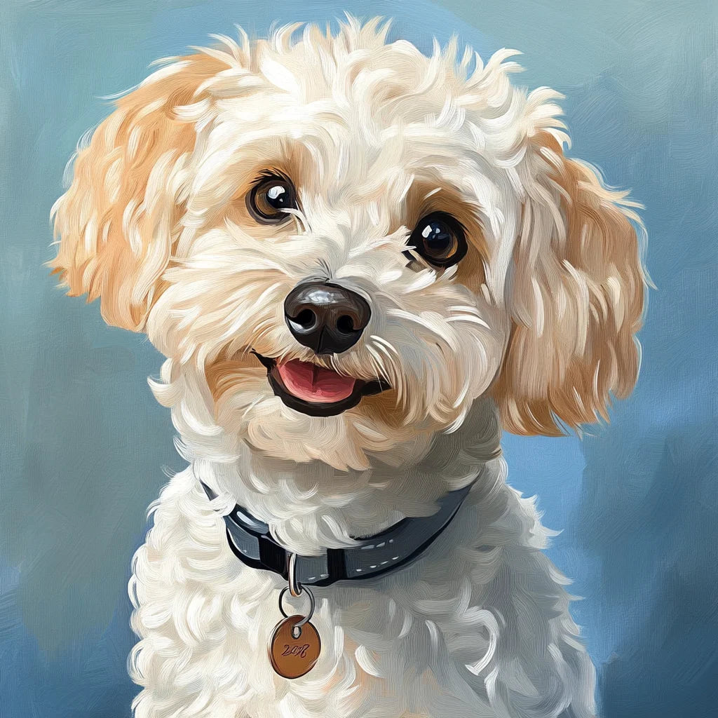 Happy Puppy Diamond Art Kit