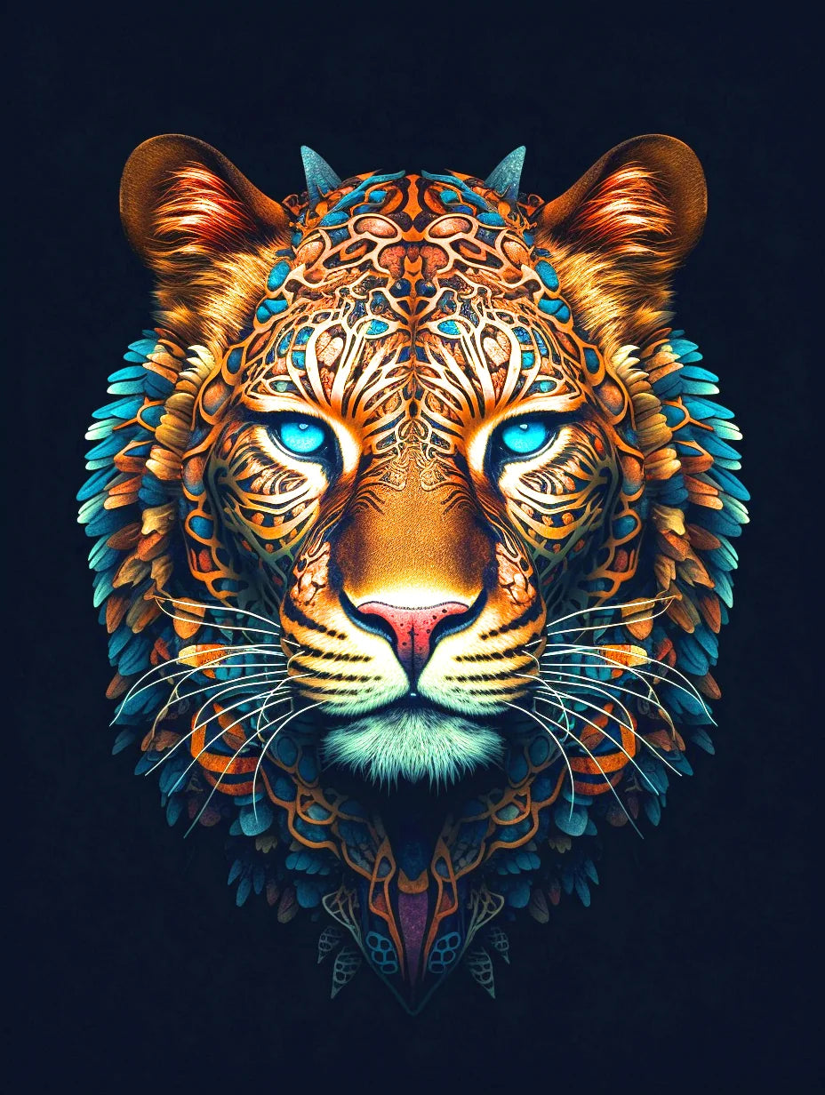 Emporer Leopard Diamond Art Kit