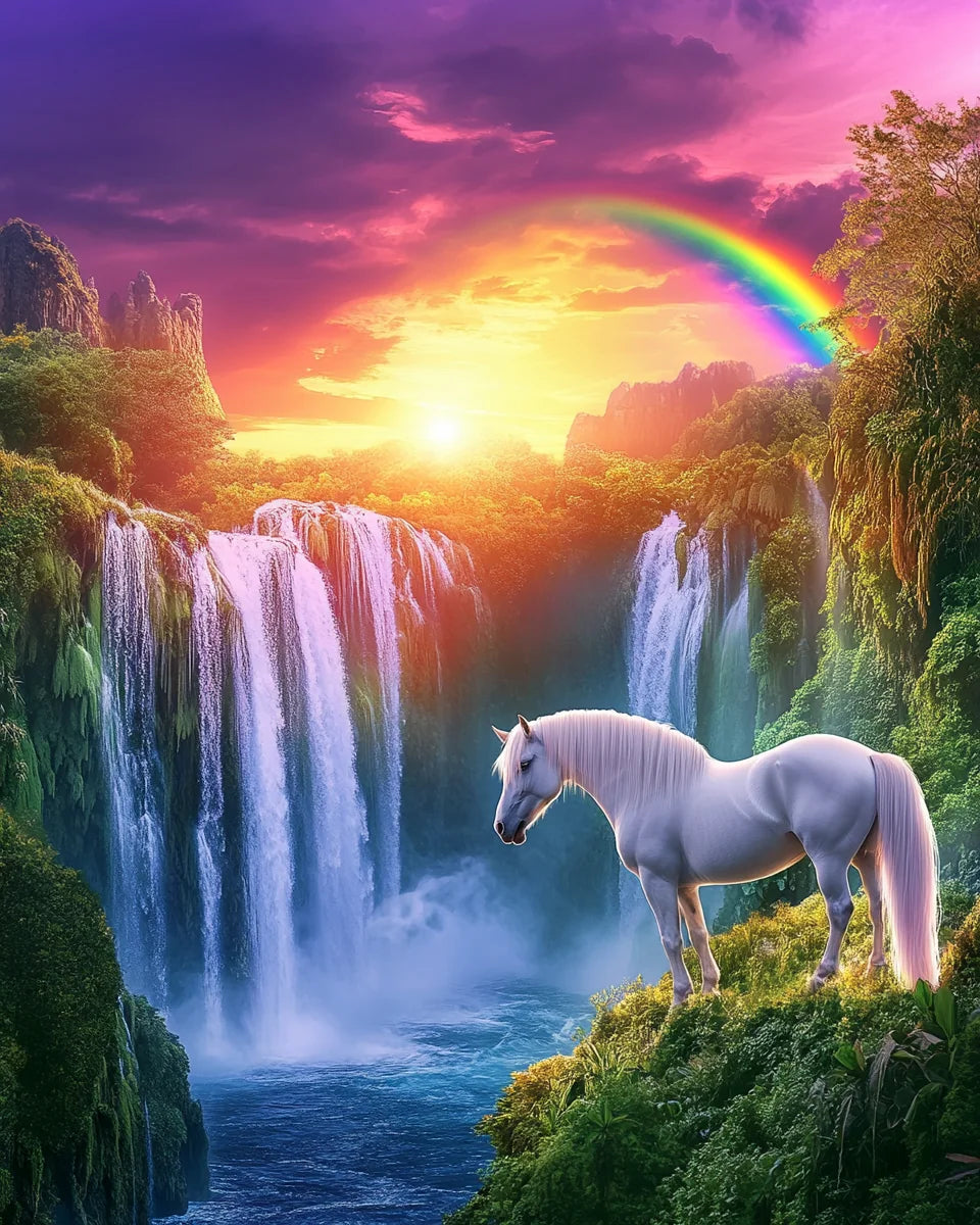 Whitehorse Waterfalls Diamond Art Kit