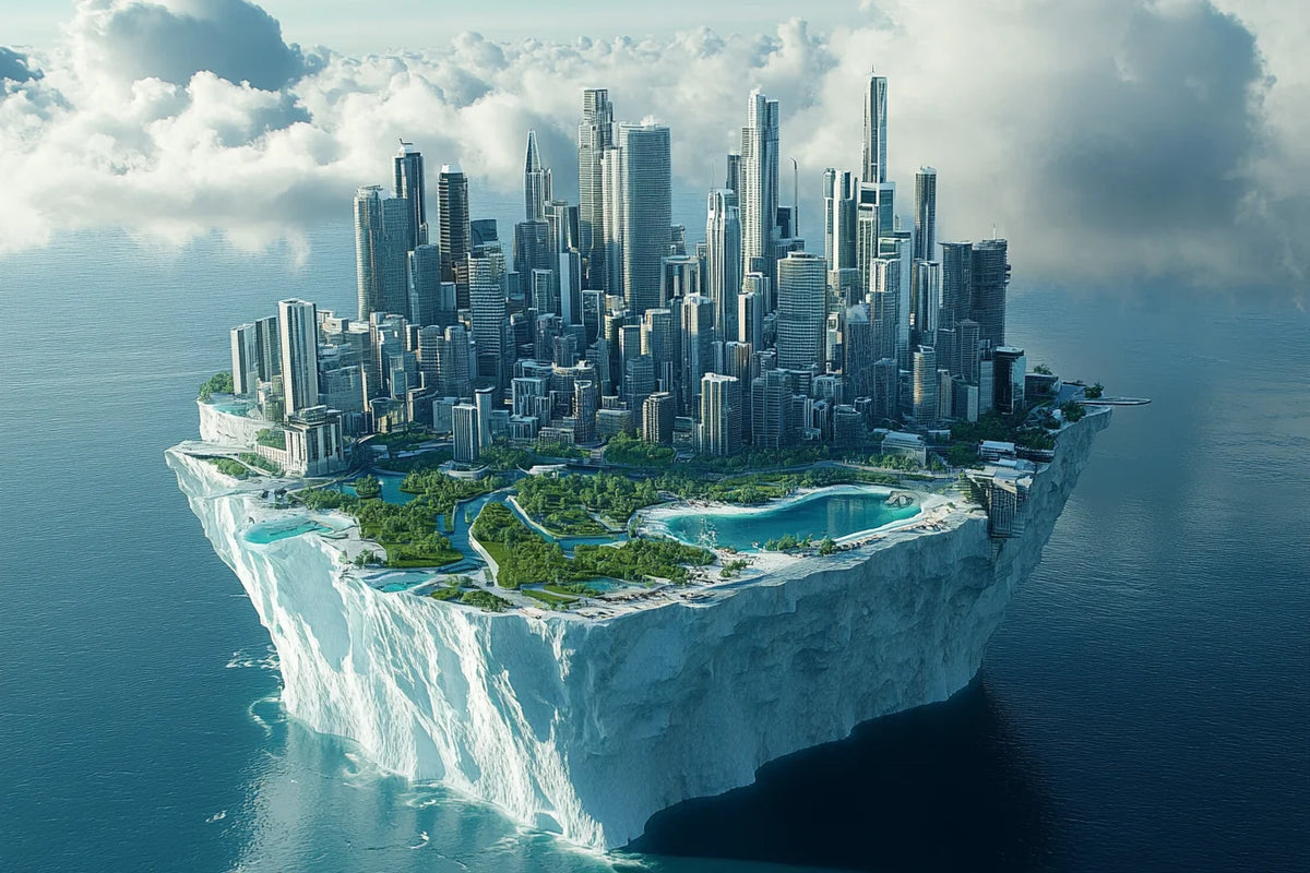 Iceburg City Diamond Art Kit