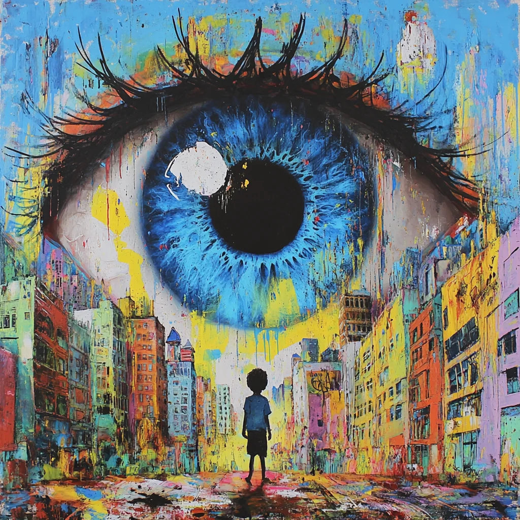 Blueeye Painted City Diamond Art Kit