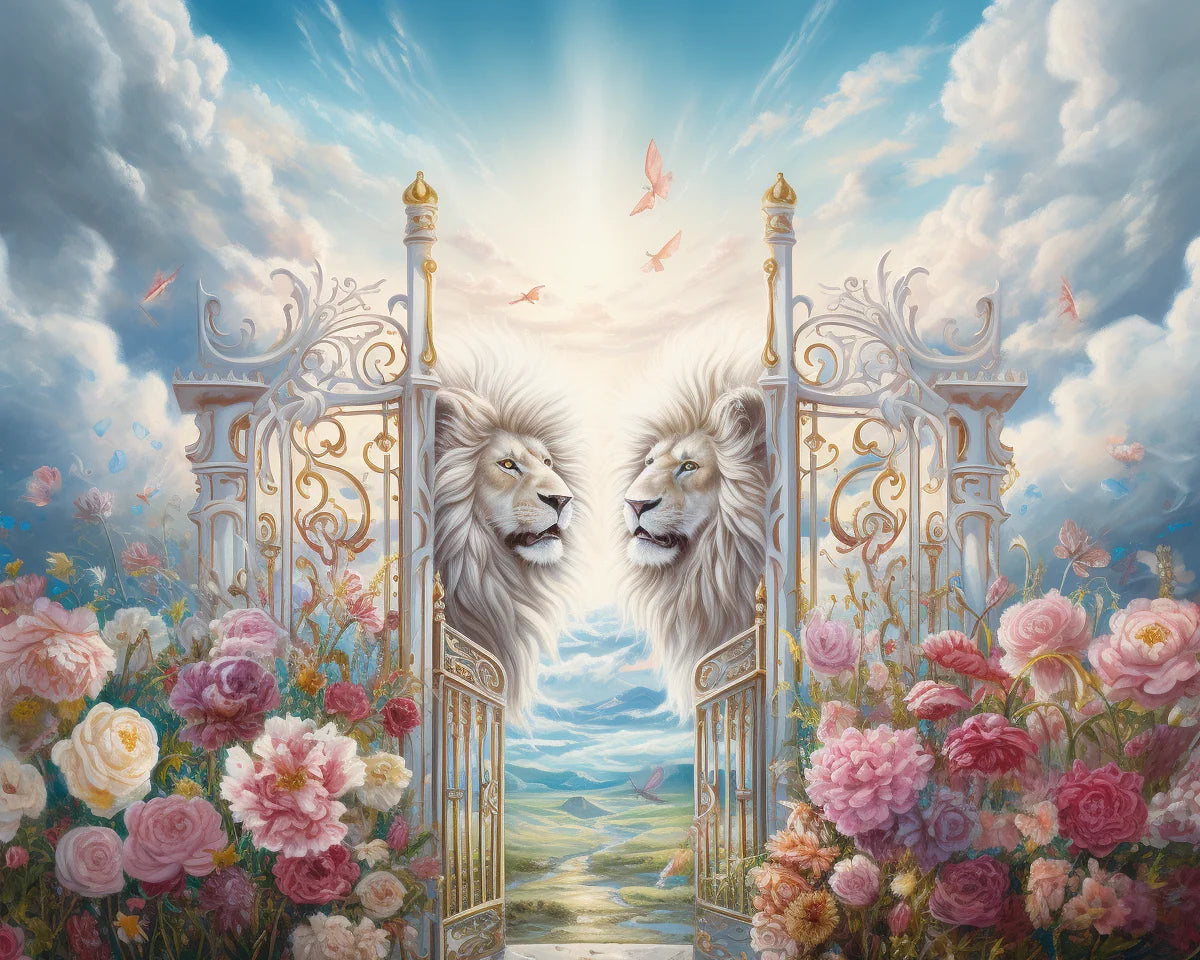 Lions Gates Diamond Art Kit