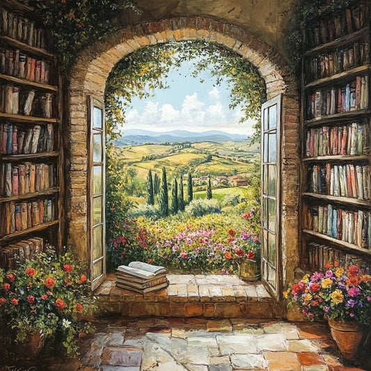 Garden Library Diamond Art Kit