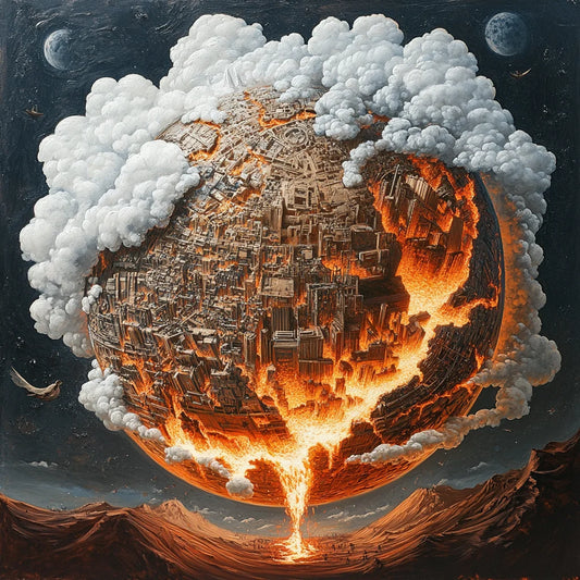 Lava Planet Diamond Art Kit