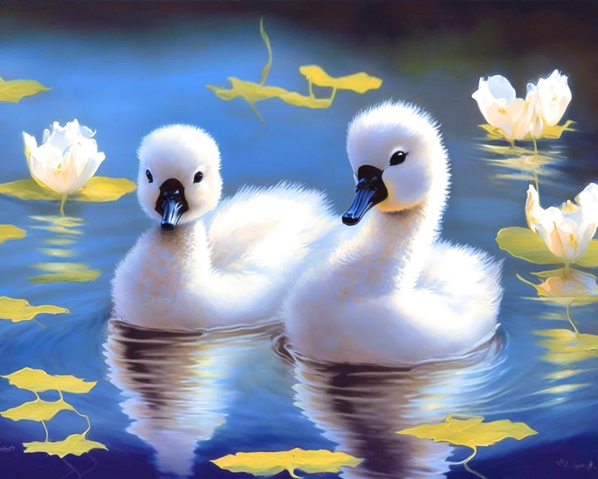Yellow Flower Cygnet S Diamond Art Kit