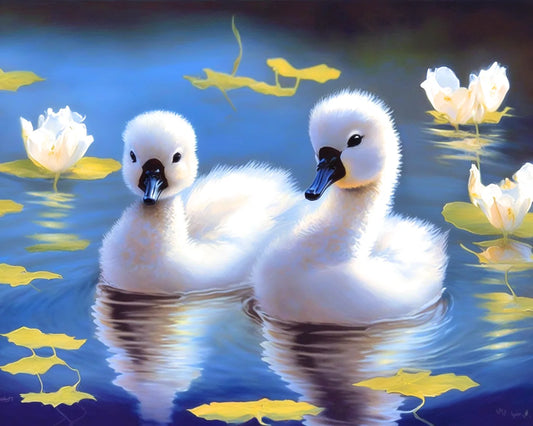 Yellow Flower Cygnet S Diamond Art Kit