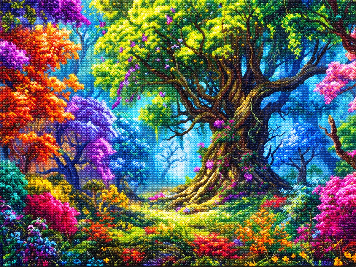 Colorful Forest Diamond Art Kit