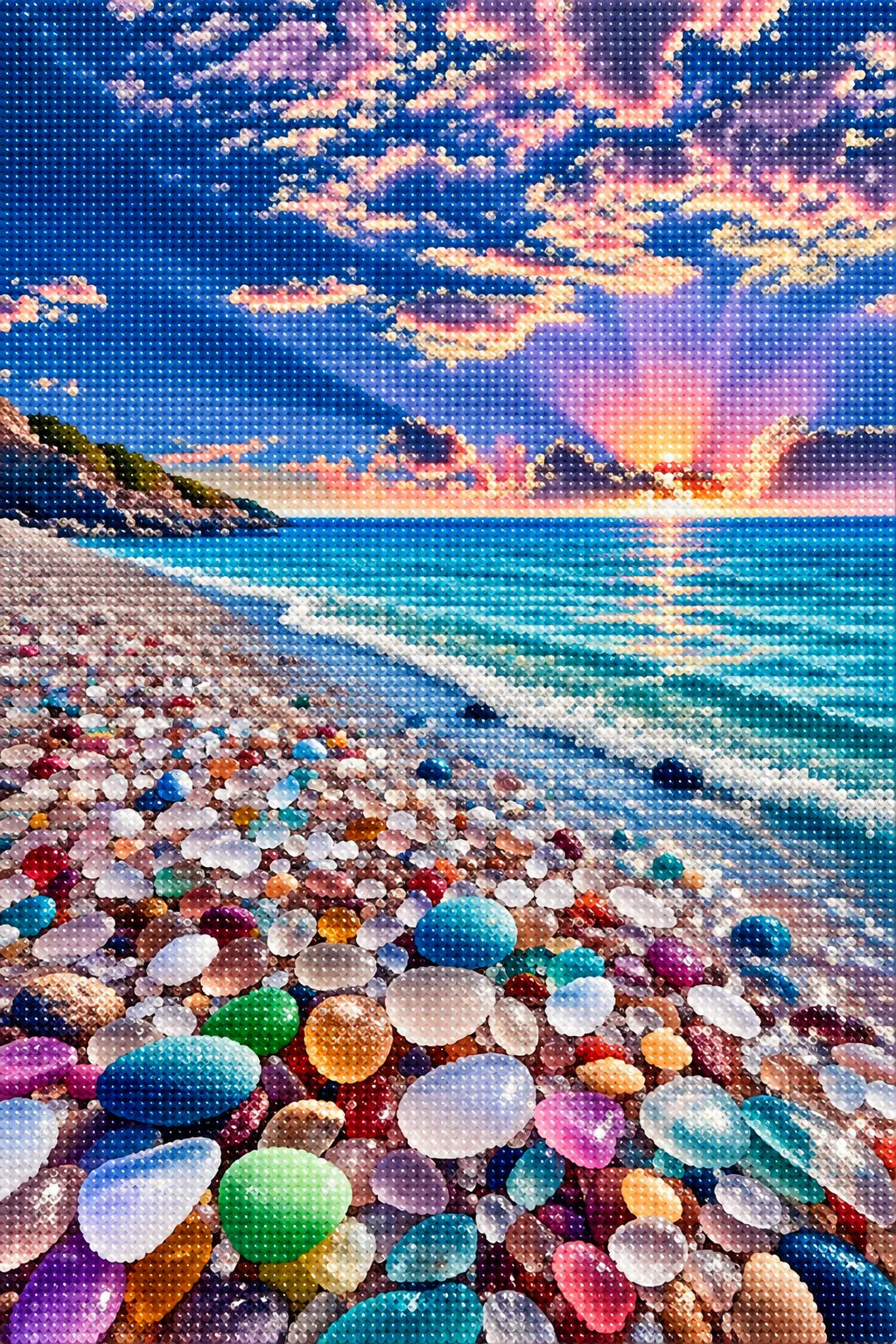 Glass Beach Diamond Art Kit