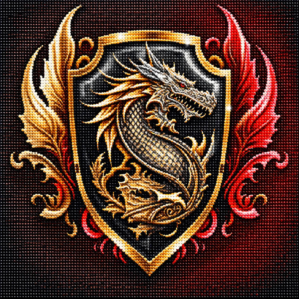 Dragon Shield Diamond Art Kit