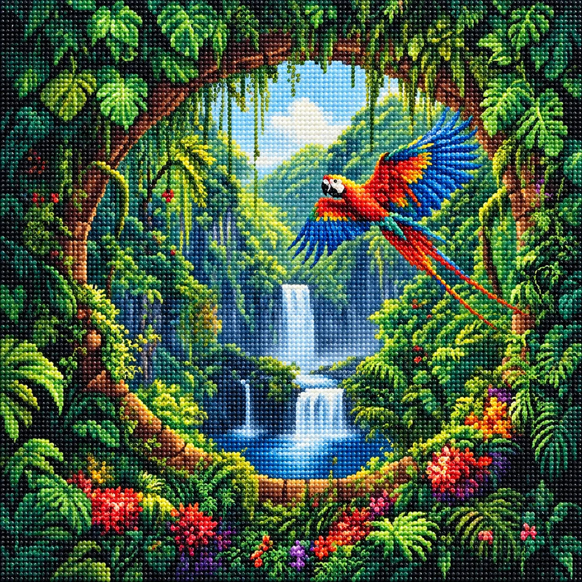 Entry To The Jungle Diamond Art Kit