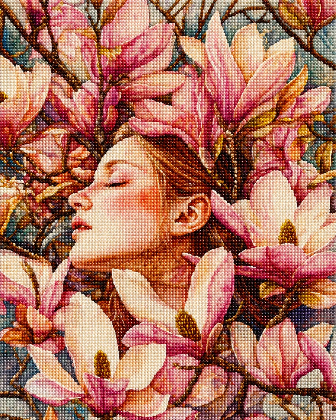 Woman In The Branches Diamond Art Kit