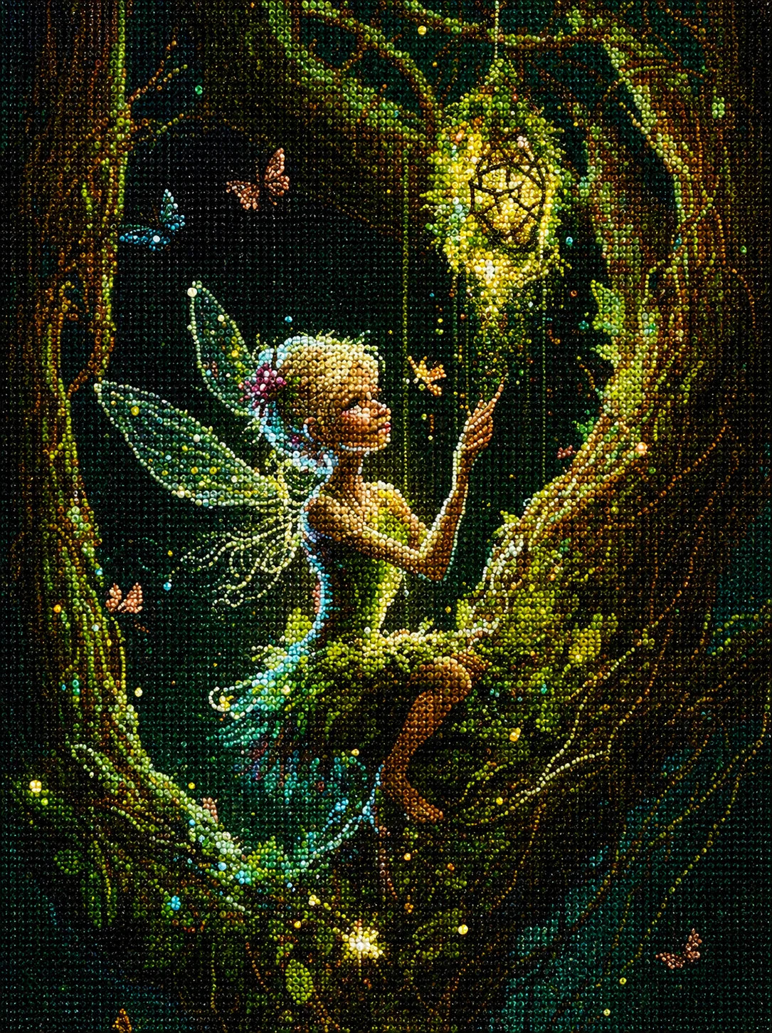 Tree Fairy Diamond Art Kit