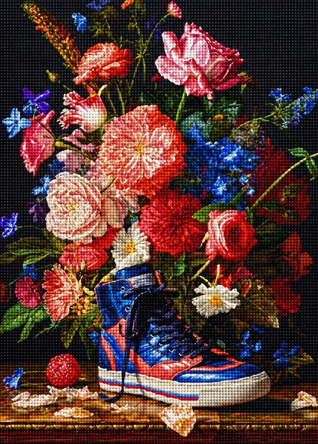 Tennis Shoe Bouquet Diamond Art Kit