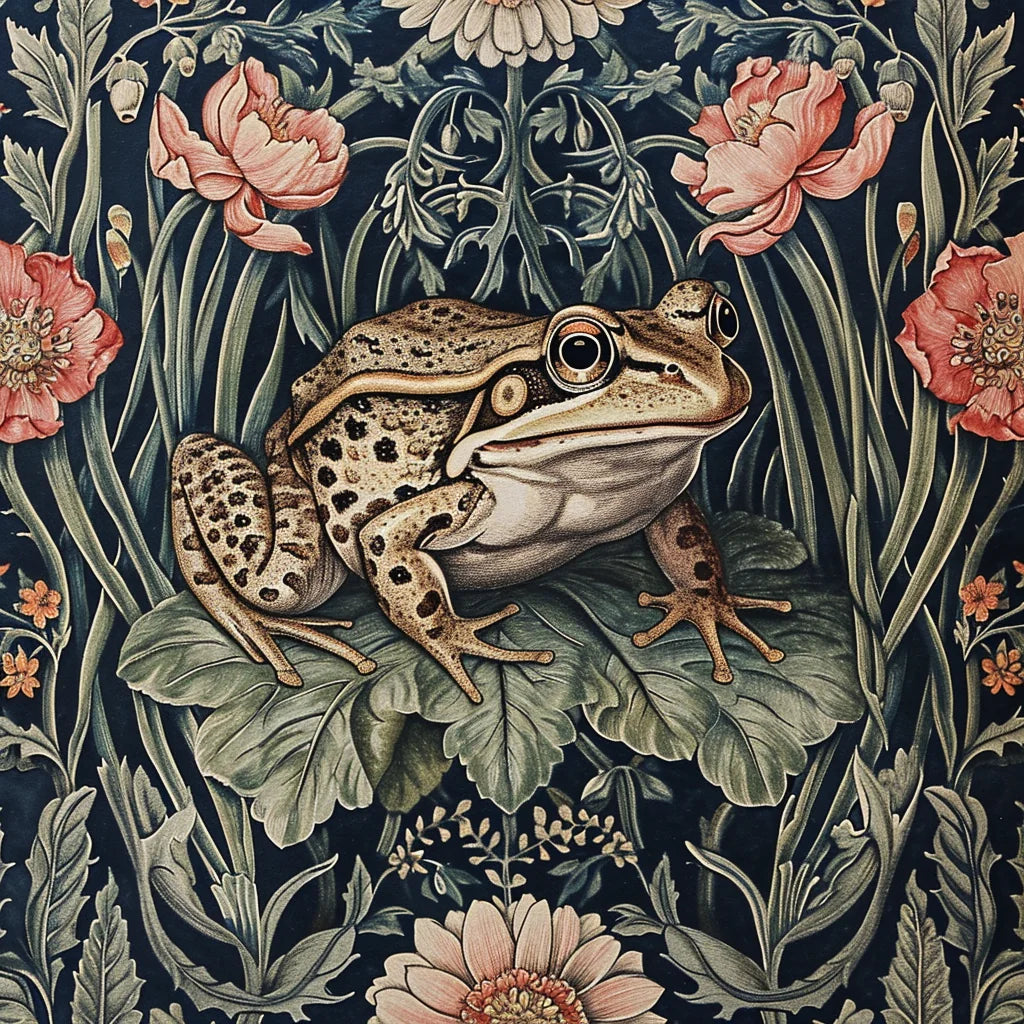 Frog On A Leaf Diamond Art Kit
