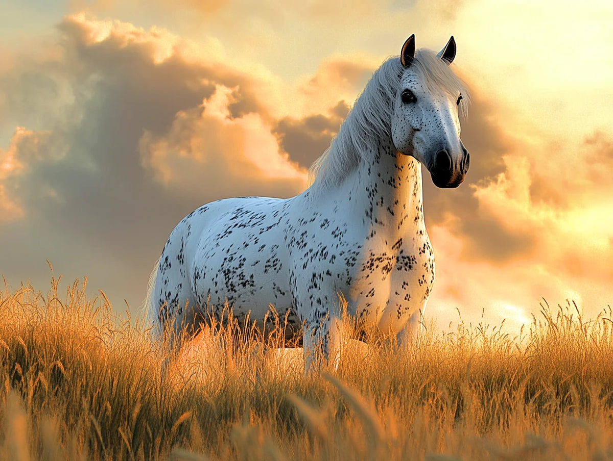 Tallgrass Speckled Mare Diamond Art Kit